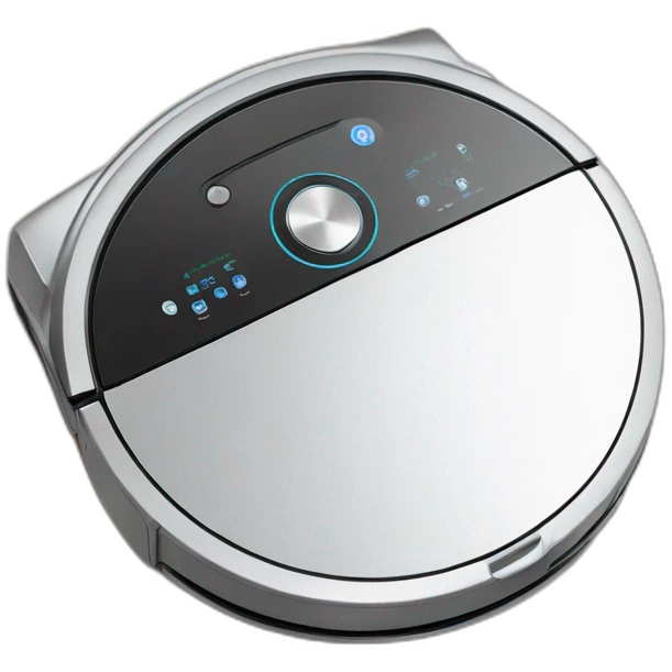 robot vacuum cleaner emoji