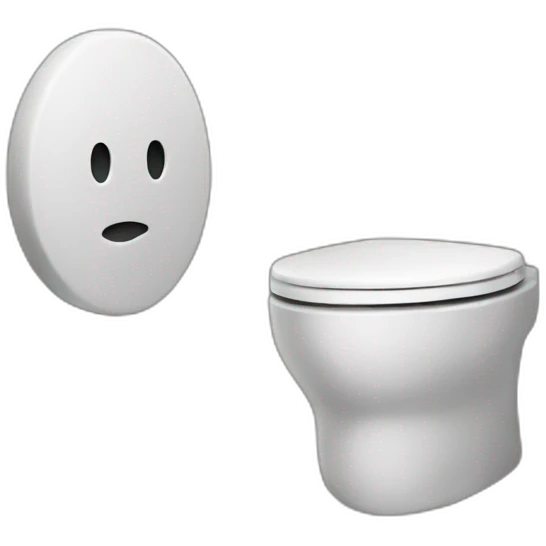 Restroom maan emoji