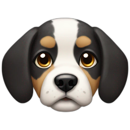 puppydog-pixelated emoji
