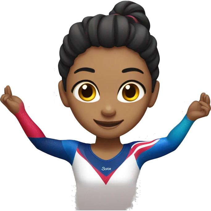 summer olympics girl beam gymnastics emoji