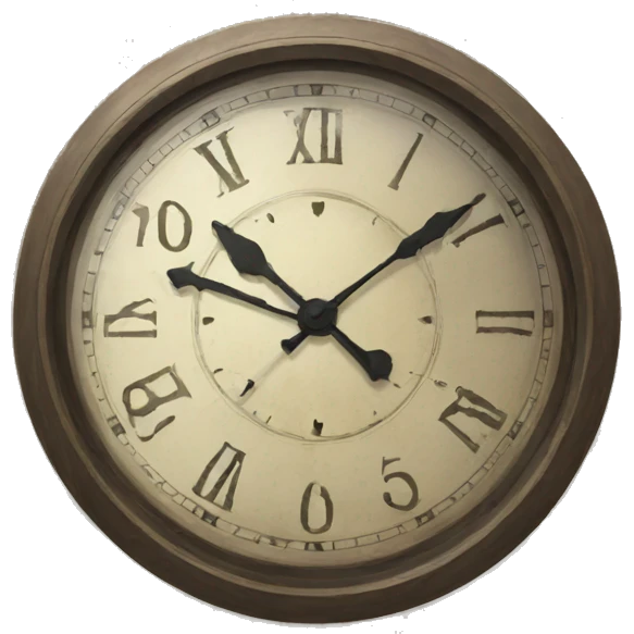 insane clock emoji