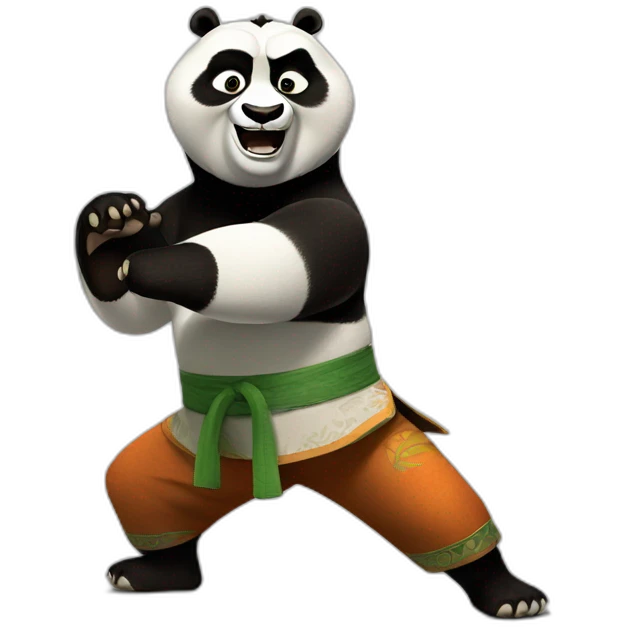 Kung Fu panda  emoji