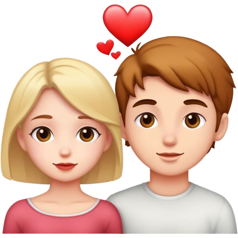 girl in love with boy emoji