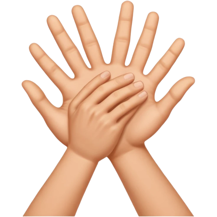 two hands gesturing a strangling an invisible subject emoji