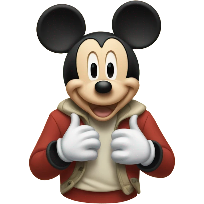 Disney Mickey emoji