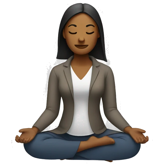 Women mediating emoji