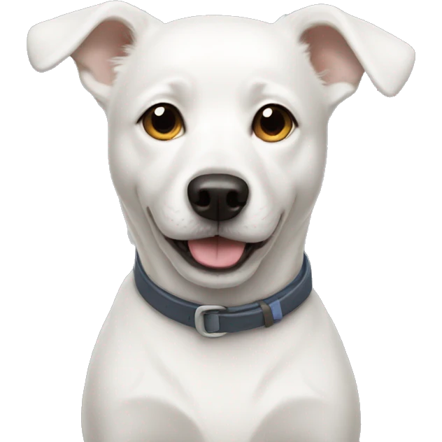 White dog emoji