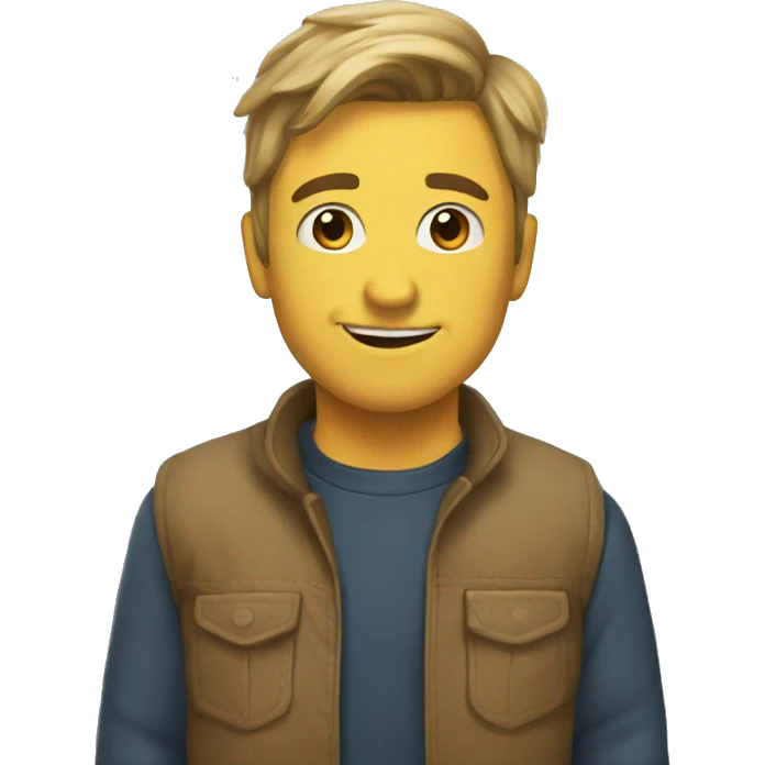 рыжий пекинес emoji