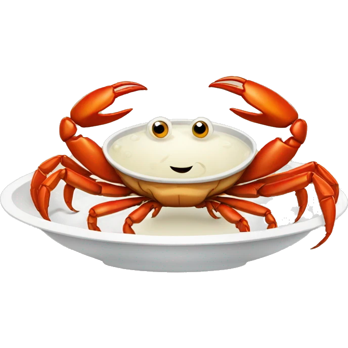 crab dish emoji