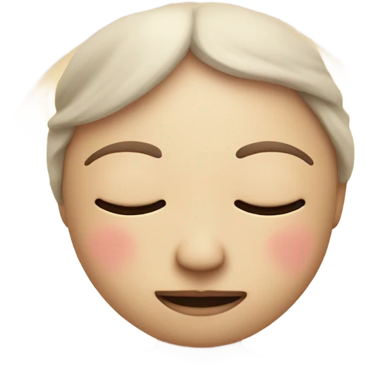 Heart asleep  emoji