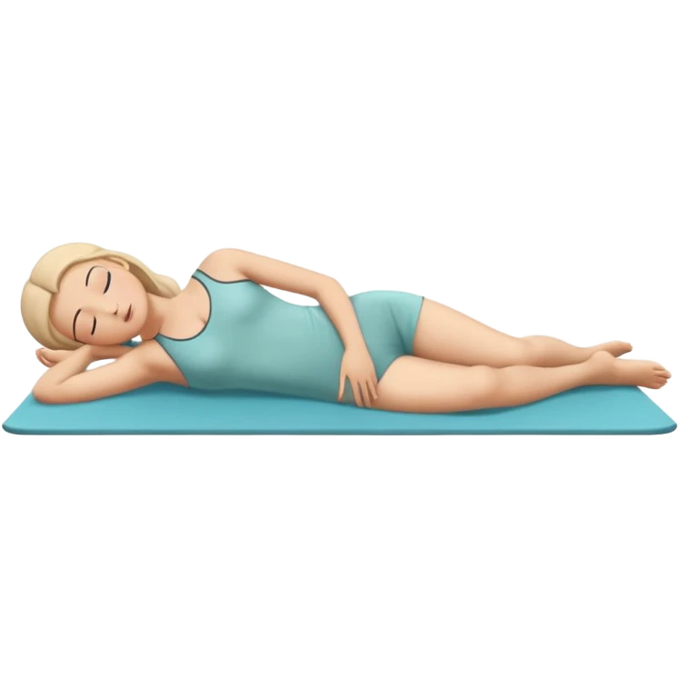  Supta Baddha Konasana (Reclining Bound Angle Pose)  emoji
