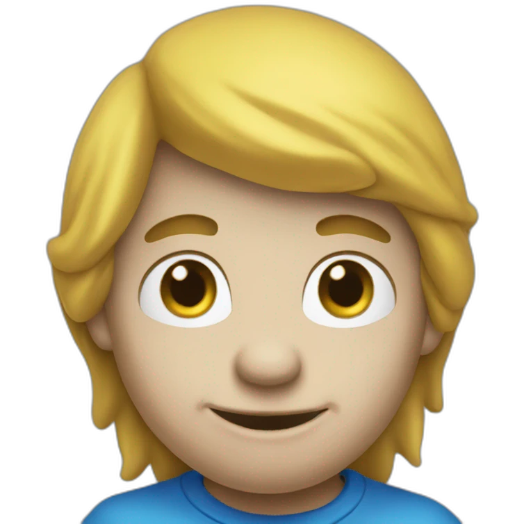 Smurf emoji