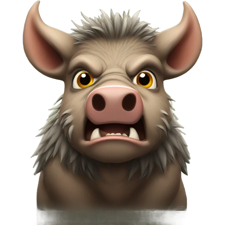 🐗😤 emoji