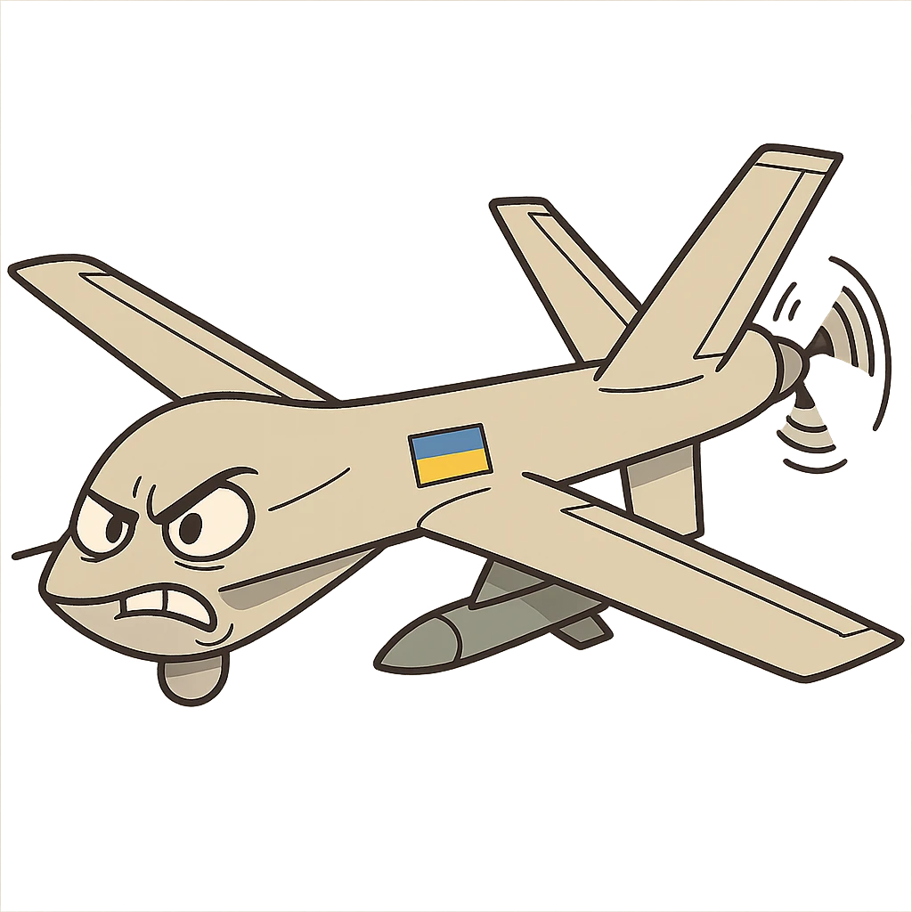 Ukrainian strike drone emoji