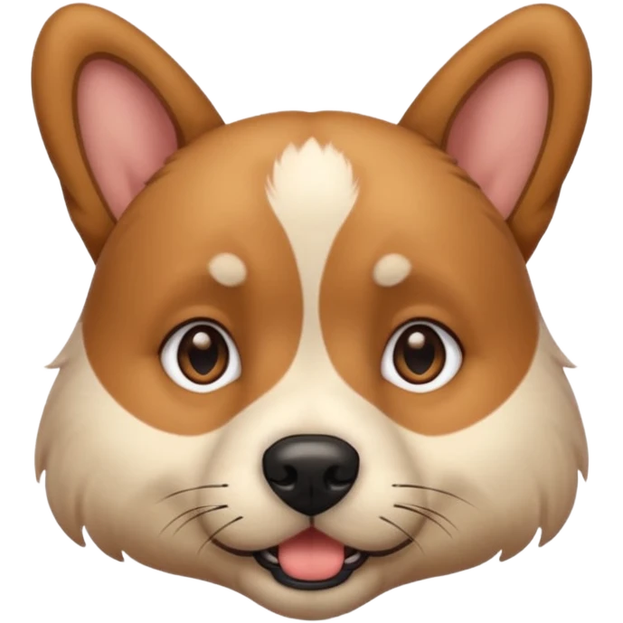 dog with ear piercing  emoji