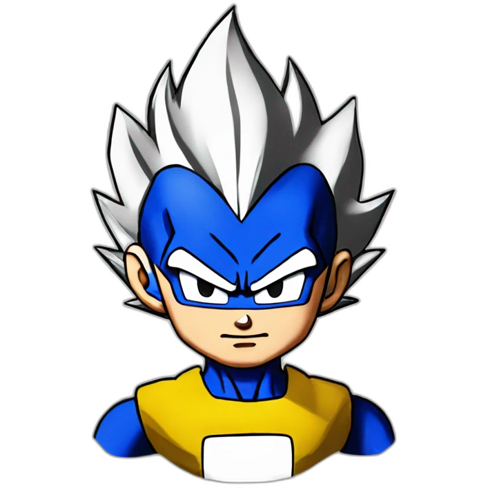 Vegeta énervé emoji