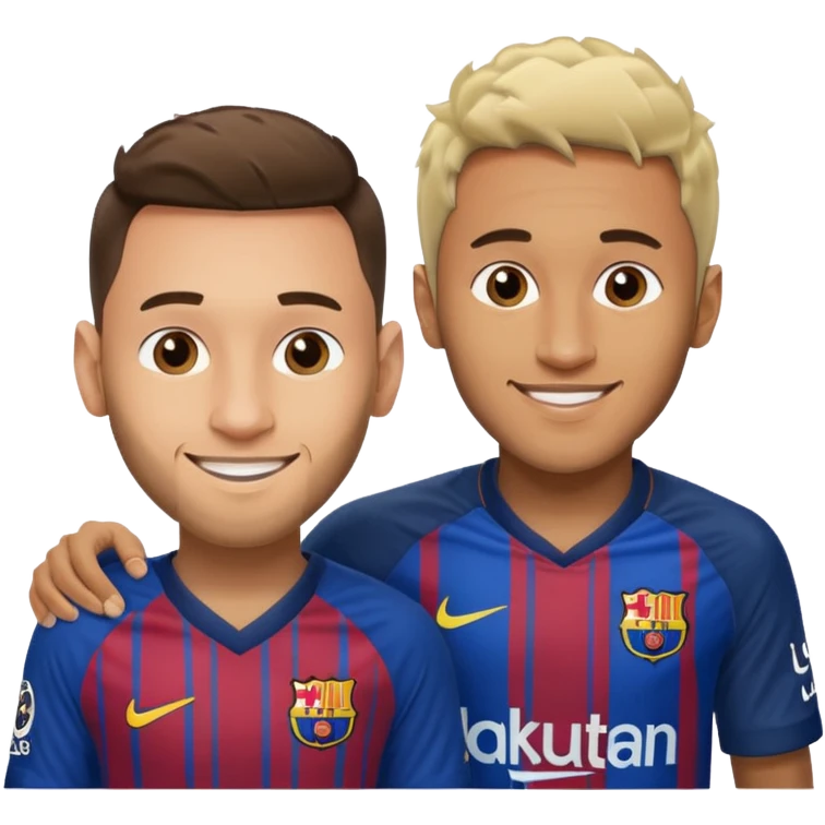 Robaldo Messi Neymar emoji