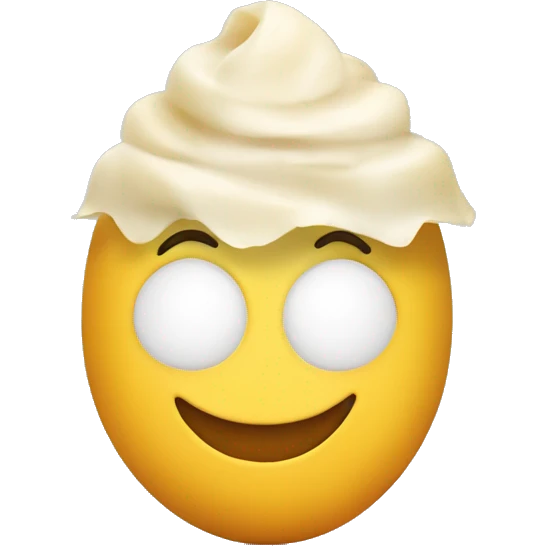 smile egg frie emoji