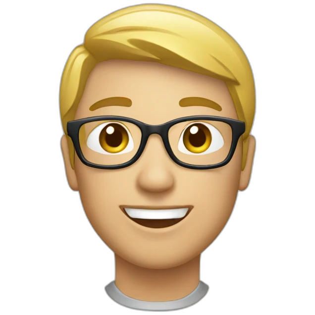 Computer display with video call on it emoji