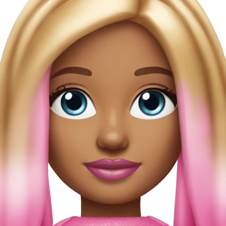 Barbie love side eyeing emoji