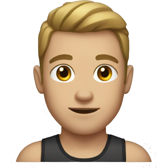 Gym boy emoji