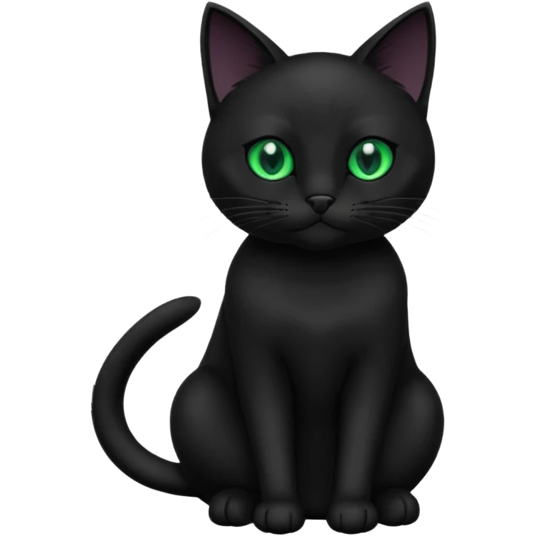black cat emoji