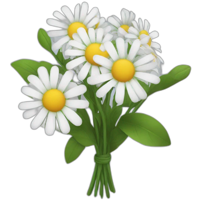 Un bouquet de fleur emoji