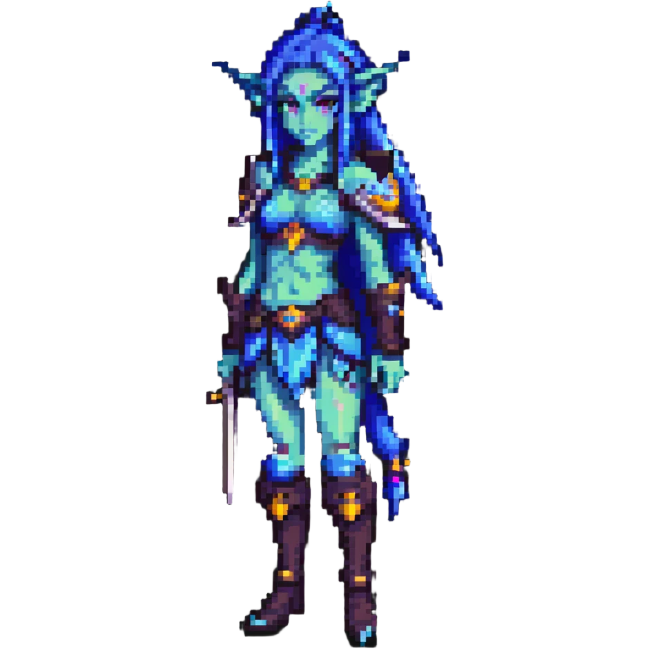 night elf girl emoji