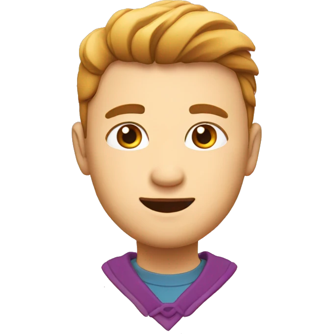 A heart with the text tvb emoji