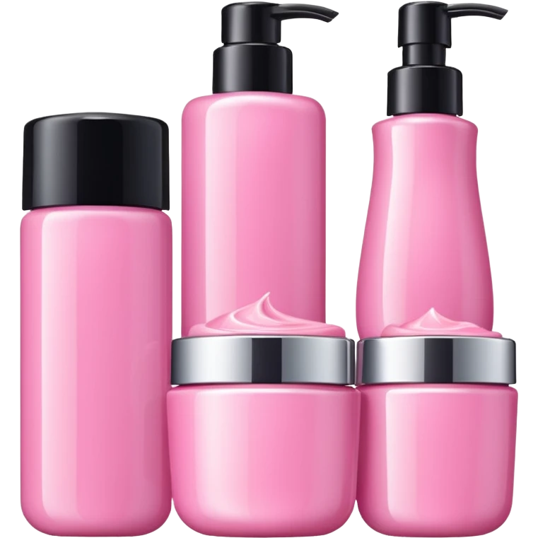 Pink skincare emoji