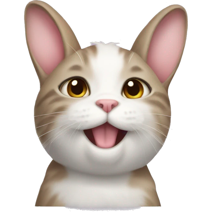 bunny cat emoji