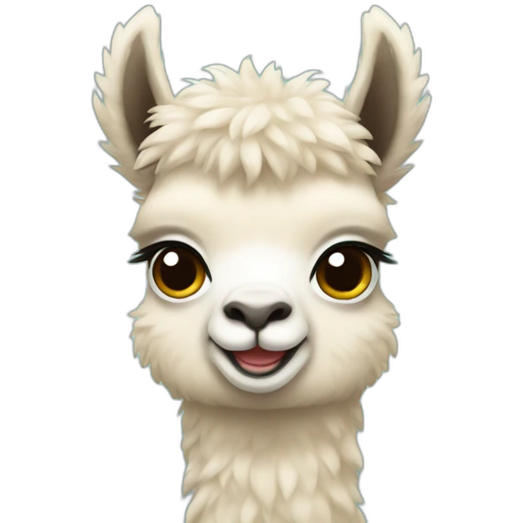 baby llama emoji