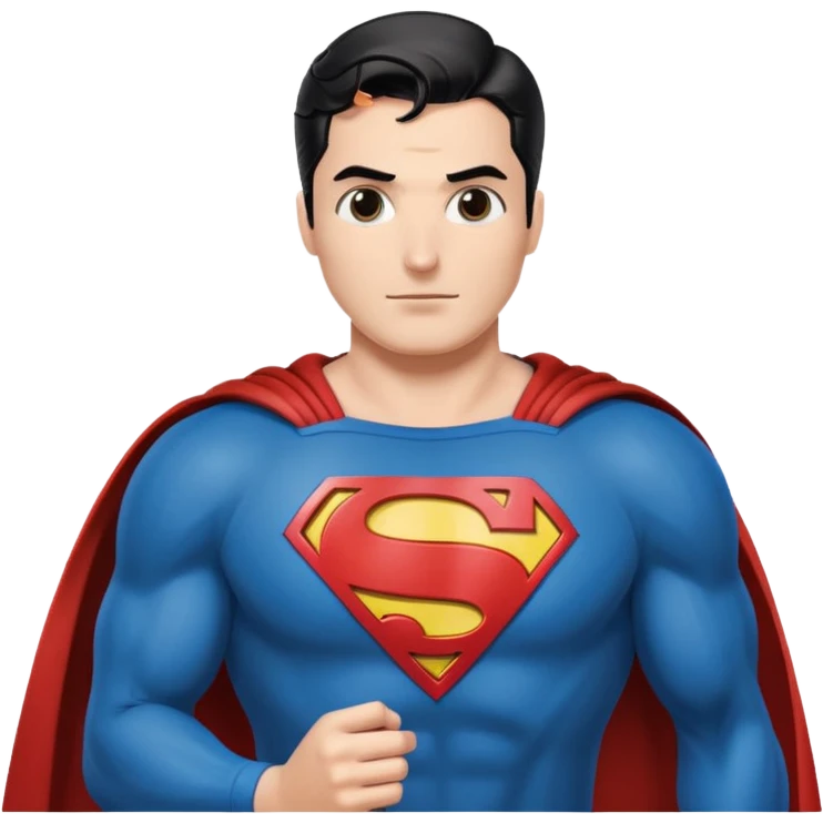 A book with Superman comics emoji