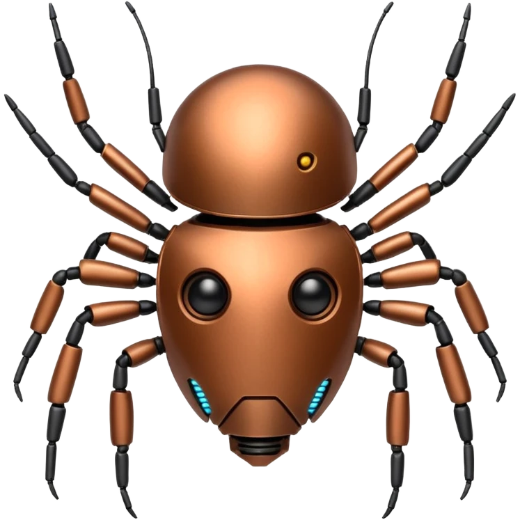 robot bug head emoji