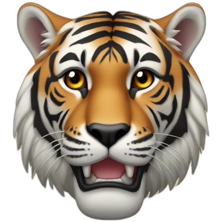 cheval tigré emoji
