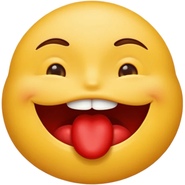 Un emoji qui suce emoji