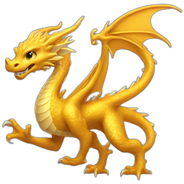 golden dragon magic emoji