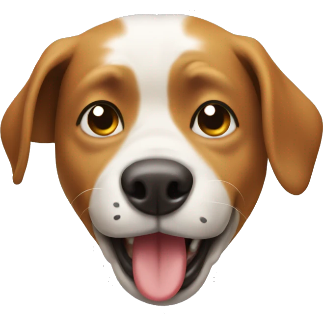 Dog farting  emoji