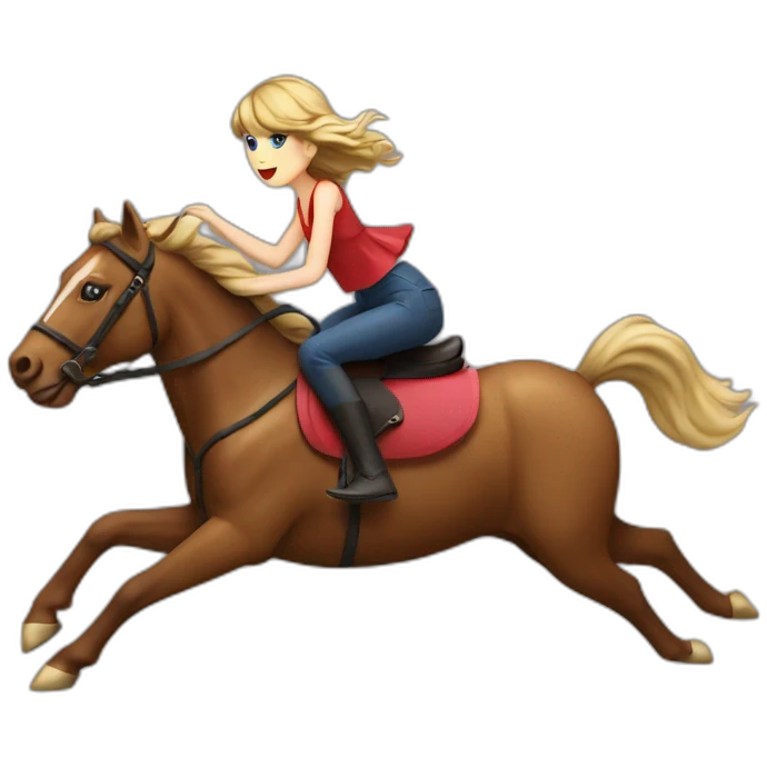 taylor-swift-riding-bbc emoji