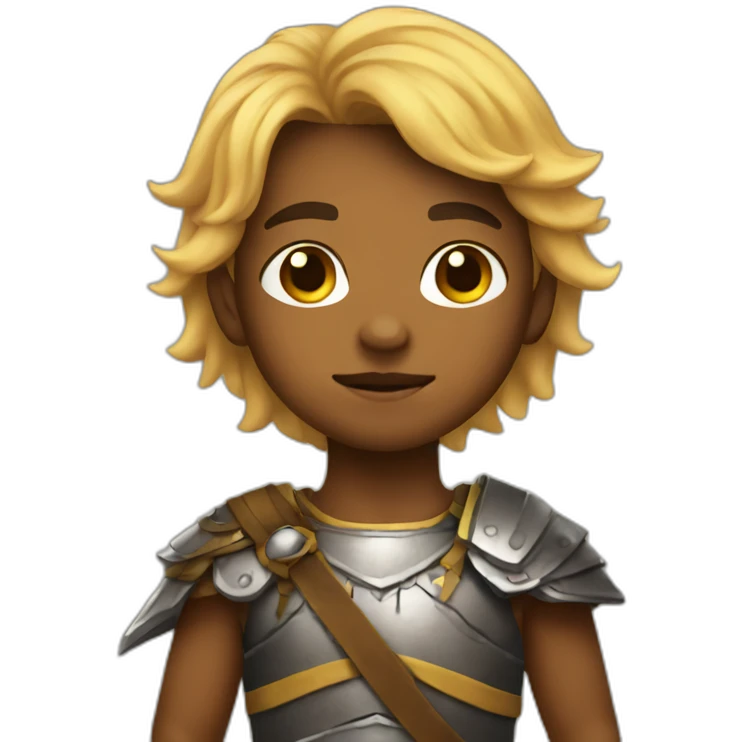 Warrior kid emoji