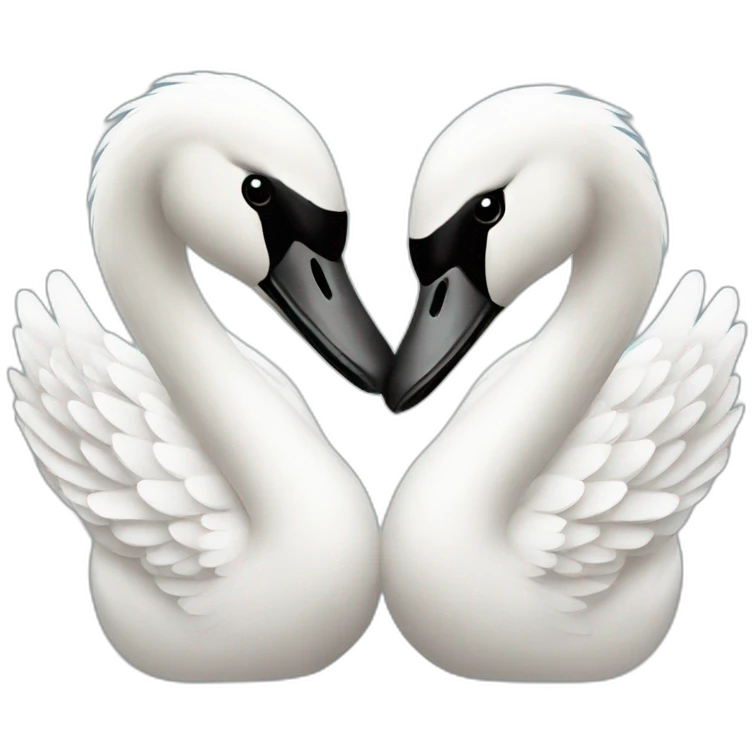 swan love emoji