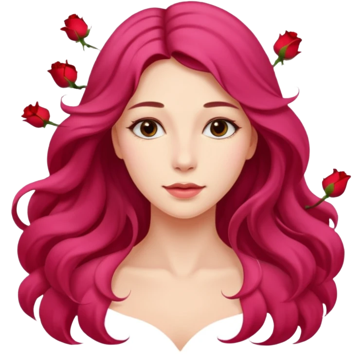 rose character emoji