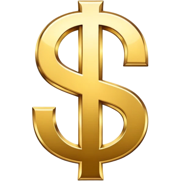 dollar sign emoji