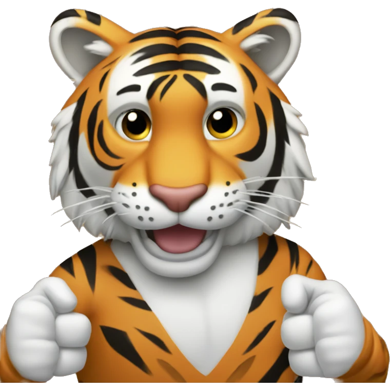 tiger print thumbs up emoji