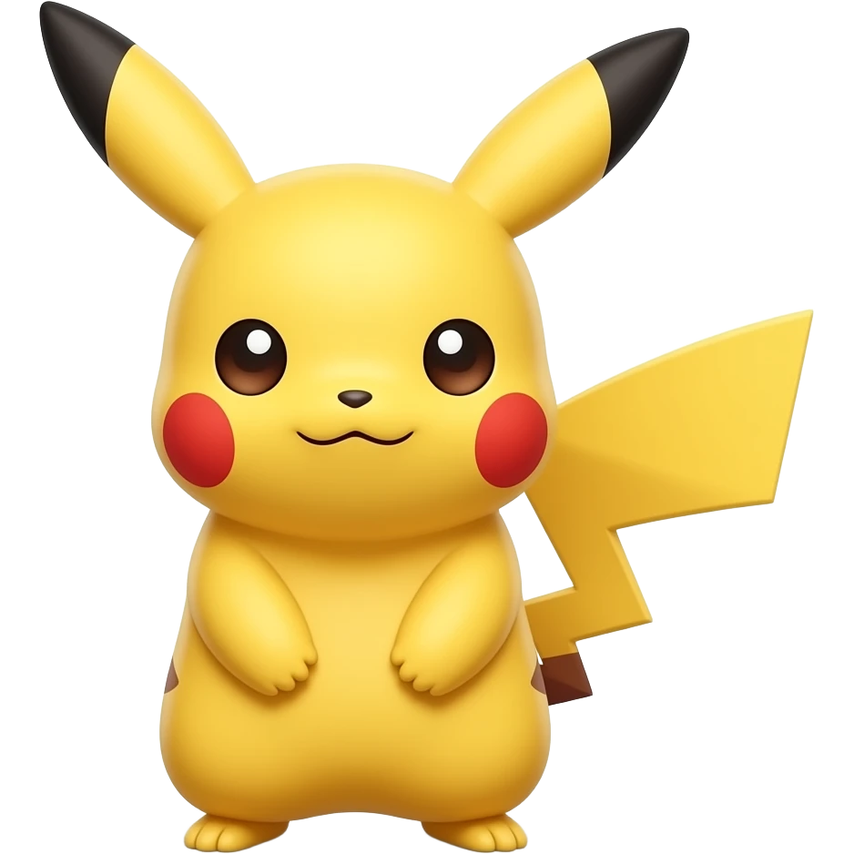 Small Cute and pretty Pikachu emoji