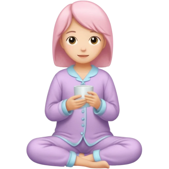 cozy pijama emoji
