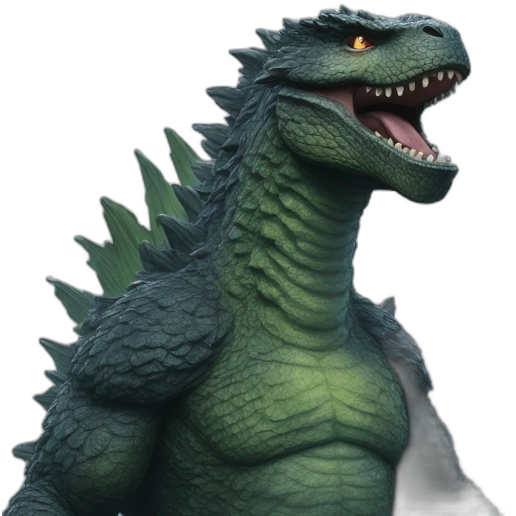 Cinematic Godzilla (proportional)calm (realistic) (Godzilla King of the Monsters, 2019) emoji