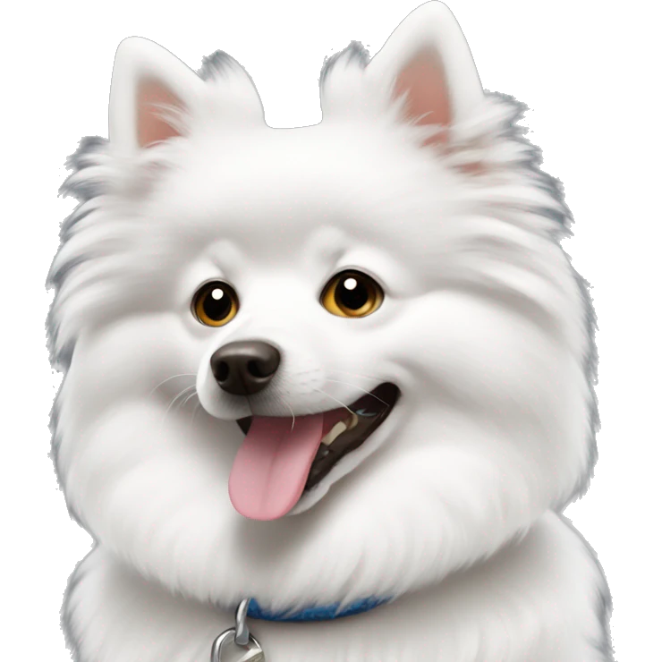 white spitz emoji