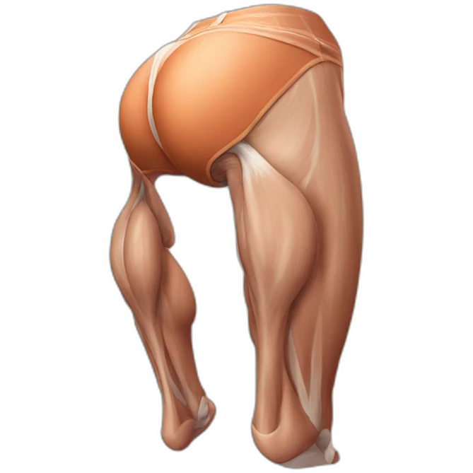 gluteal muscle emoji