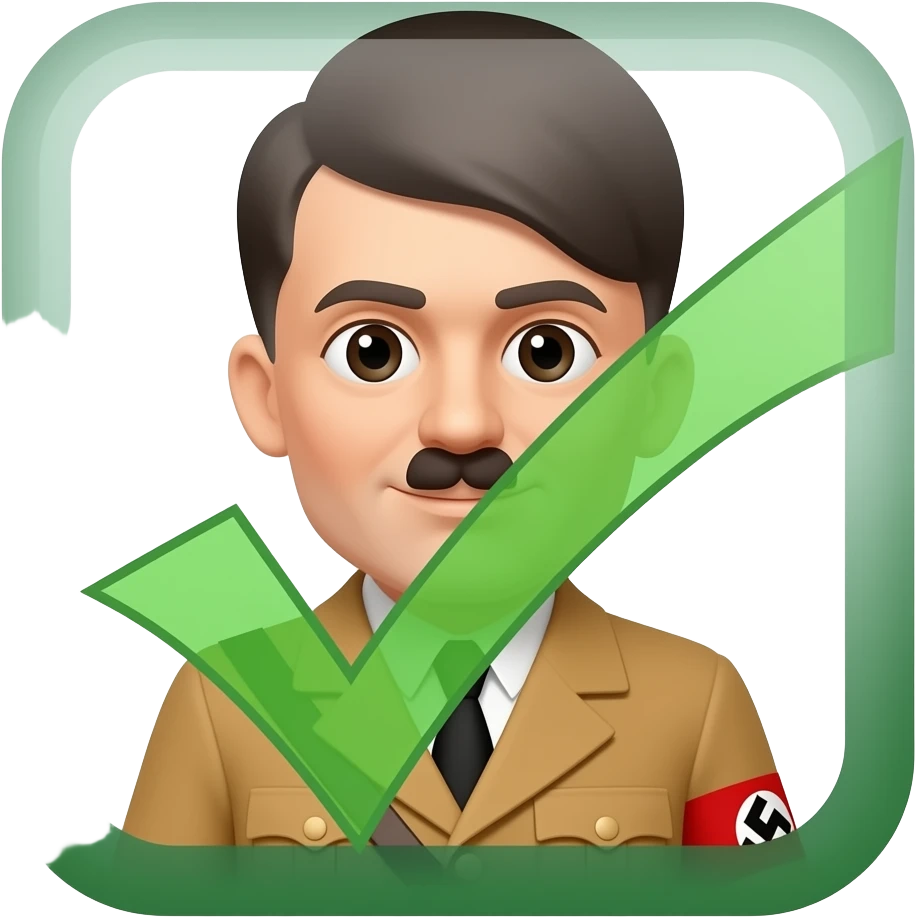 hitler checkmark emoji